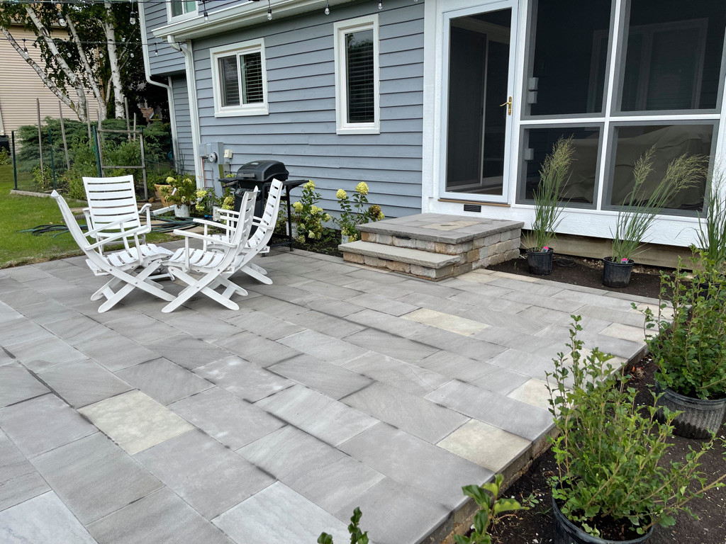 Screened in Porch and Modern Patio