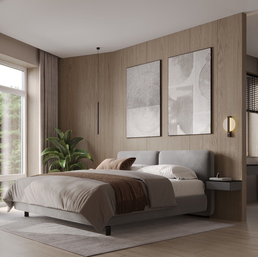 Дом Лесной Остров. Мастер-спальня