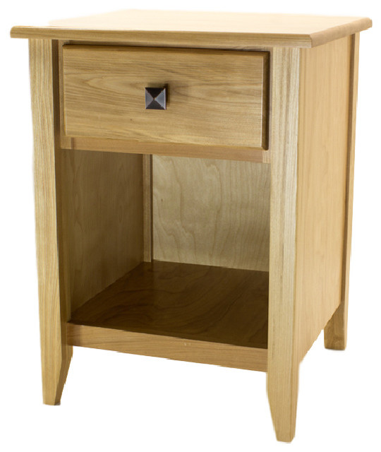 Red Birch Nightstand Nightstands And Bedside Tables By Brushbacks Woodshop