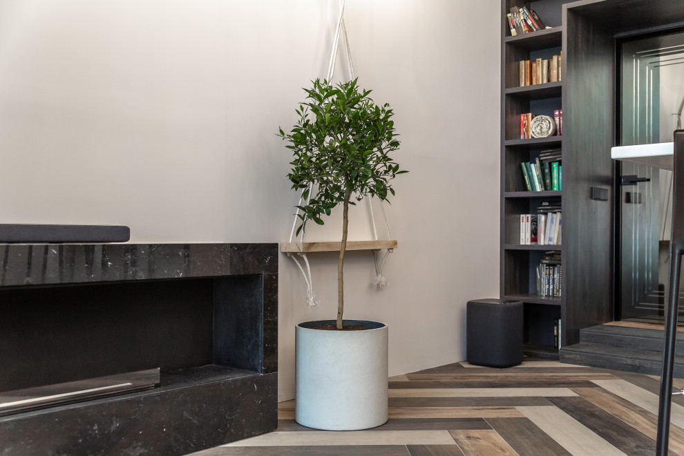 Дизайн-проект дома с биокамином ConceptFire