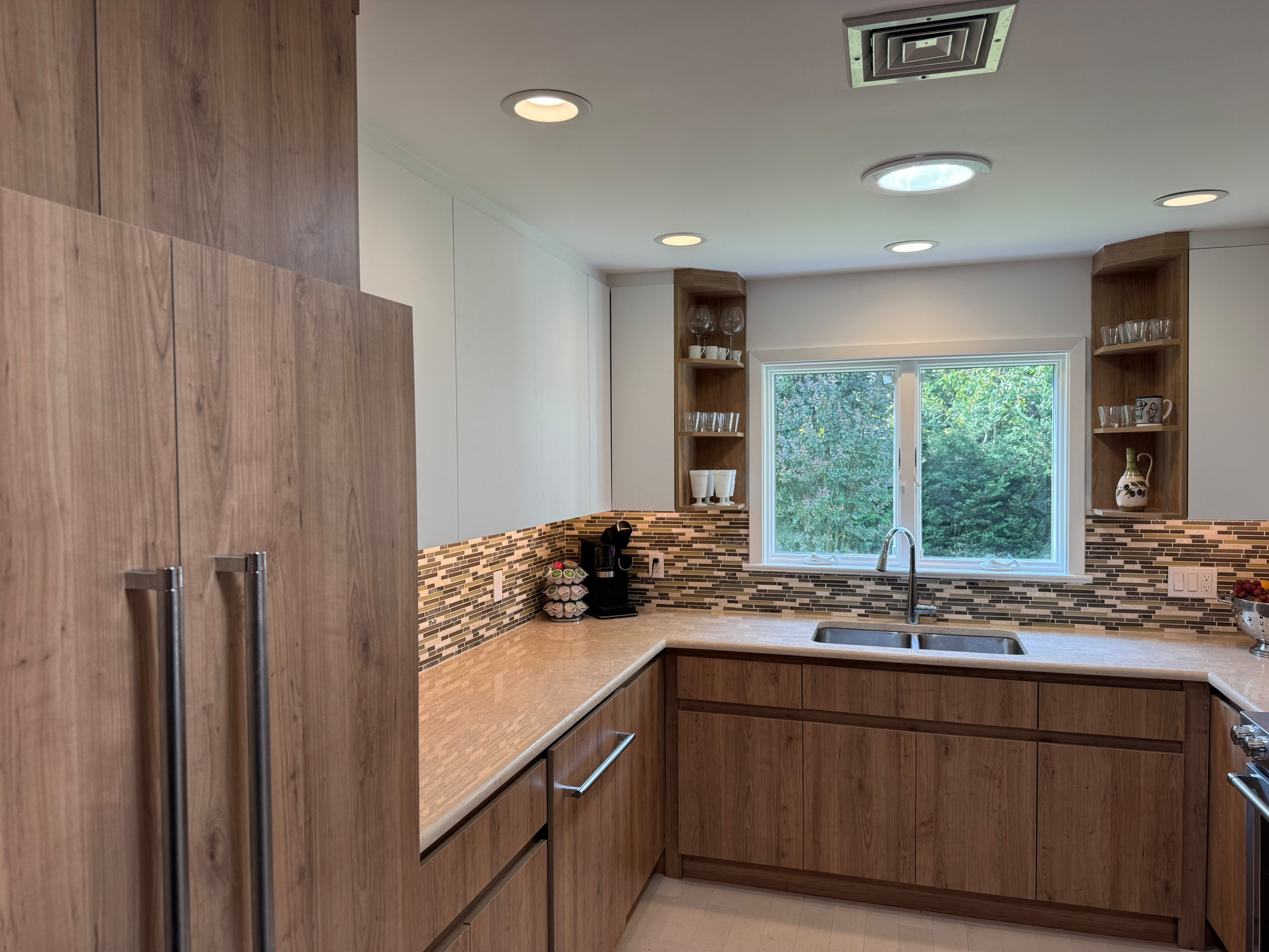 Soft Contemporary Kitchen Post Flood