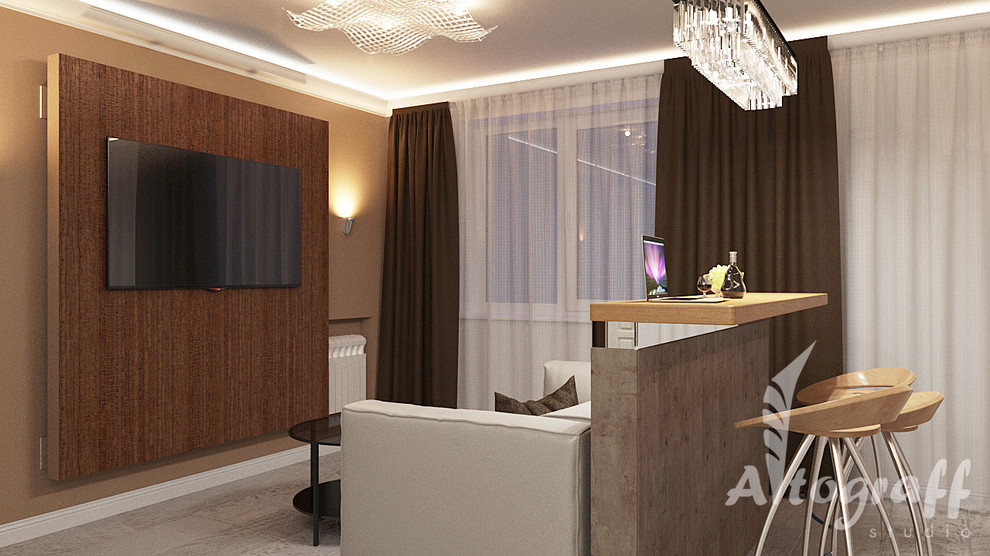 Однокомнатная квартира-студия