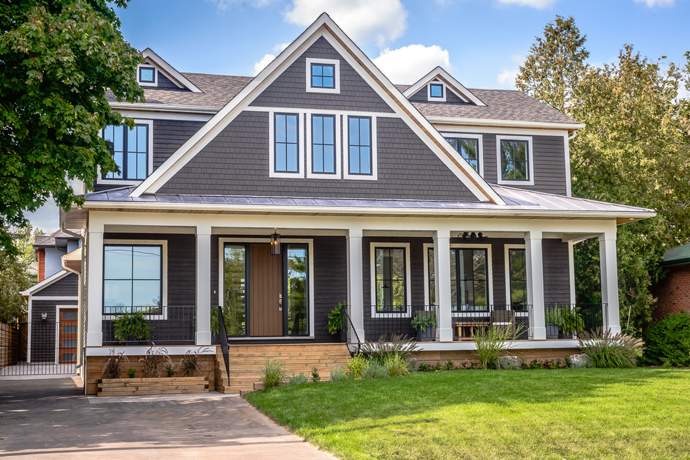 Transitional Gables Transitional Exterior Toronto by SMPL