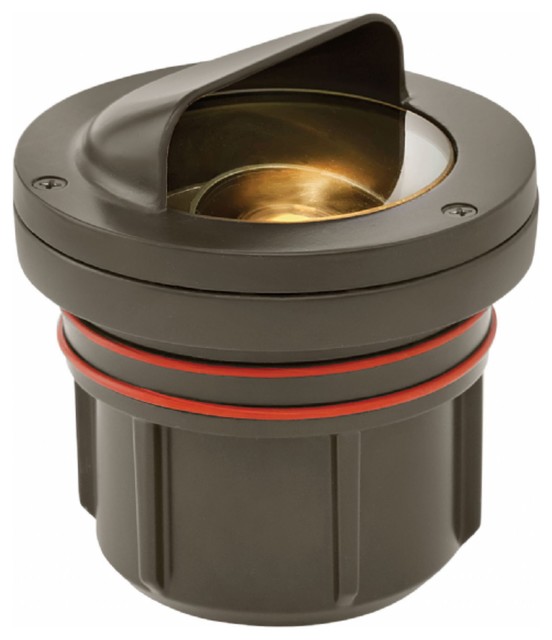 Shielded WellLight Well Light, Bronze Transitional Inground And