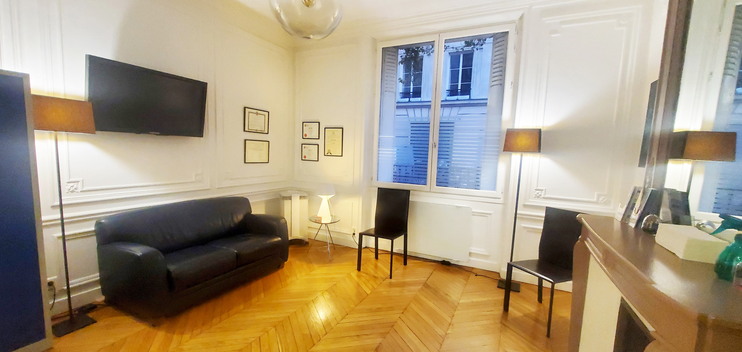 Rénovation d'un cabinet dentaire en plein coeur de Paris