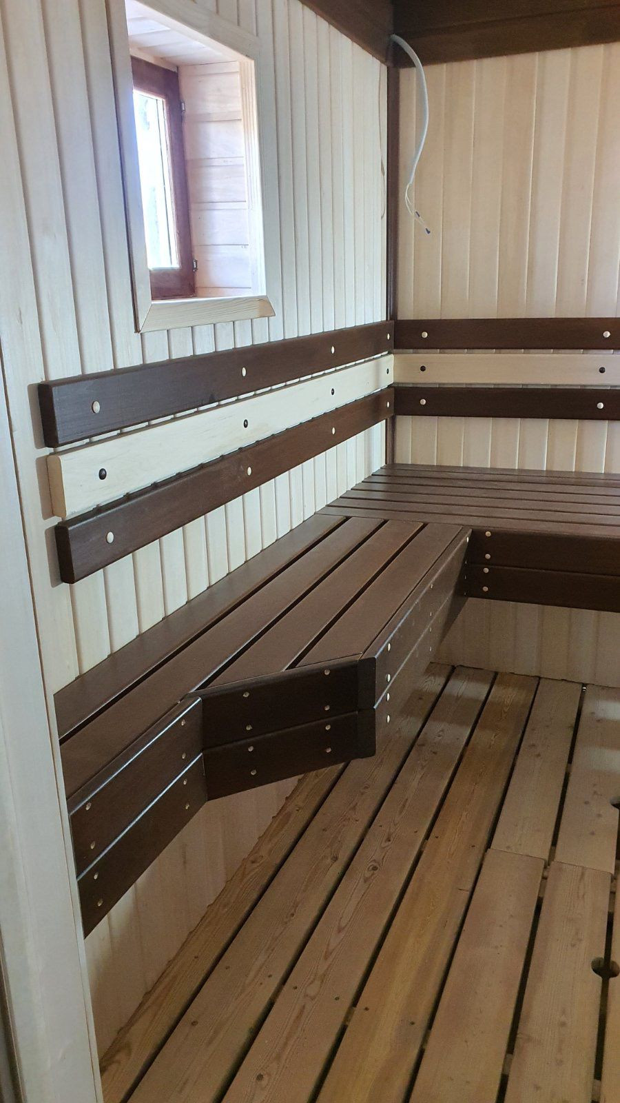 Отделка парной в частном доме