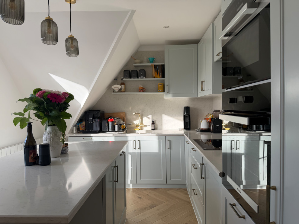 Traditional kitchen in London.
