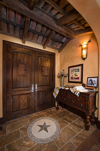 Texas-Style Mediterranean by Jim Boles Custom Homes mediterraneo-ingresso