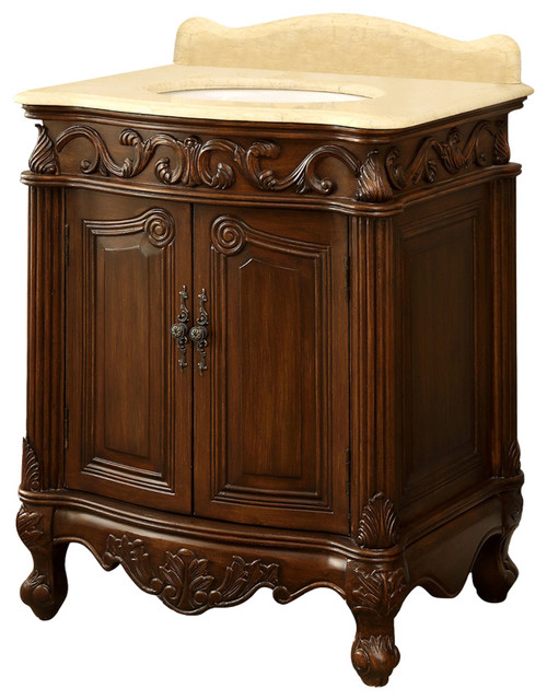 Petite Bathroom Vanity 27" cream marble petite powder hayman bathroom sink vanity Petite Bathroom Vanity 27" cream marble petite powder hayman bathroom sink vanity