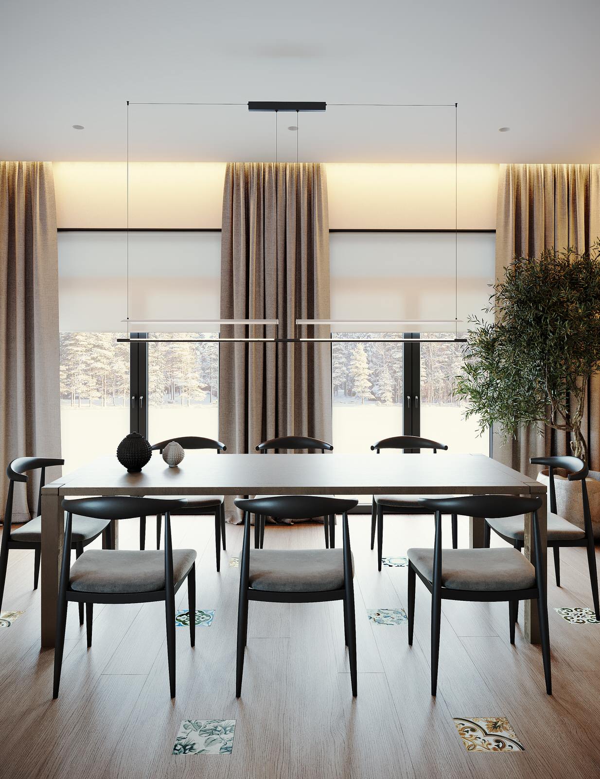 Кухня-столовая 4