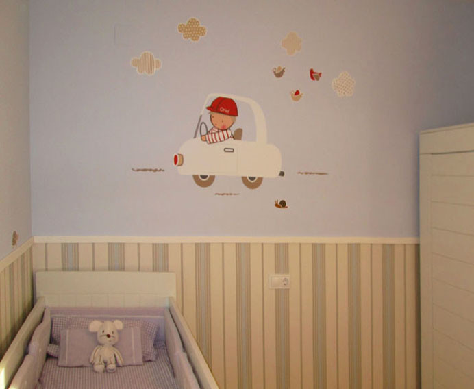 Photo of a contemporary kids' room in Barcelona.