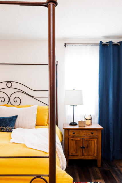 MODERN RUSTIC AIR BnB rustic-bedroom
