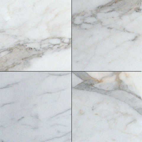 Polished Calacatta Gold Marble Tile, Sample