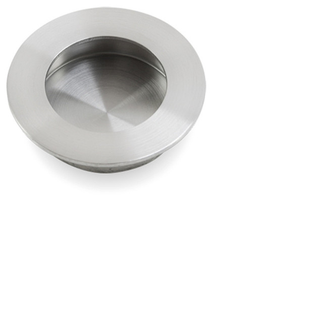 Round Flush Pull Transitional And Drawer Handle Pulls by