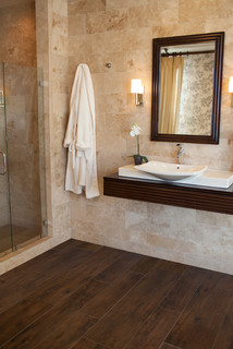 The Tile Shop S Faux Wood Tile Collections Bathroom Minneapolis By The Tile Shop