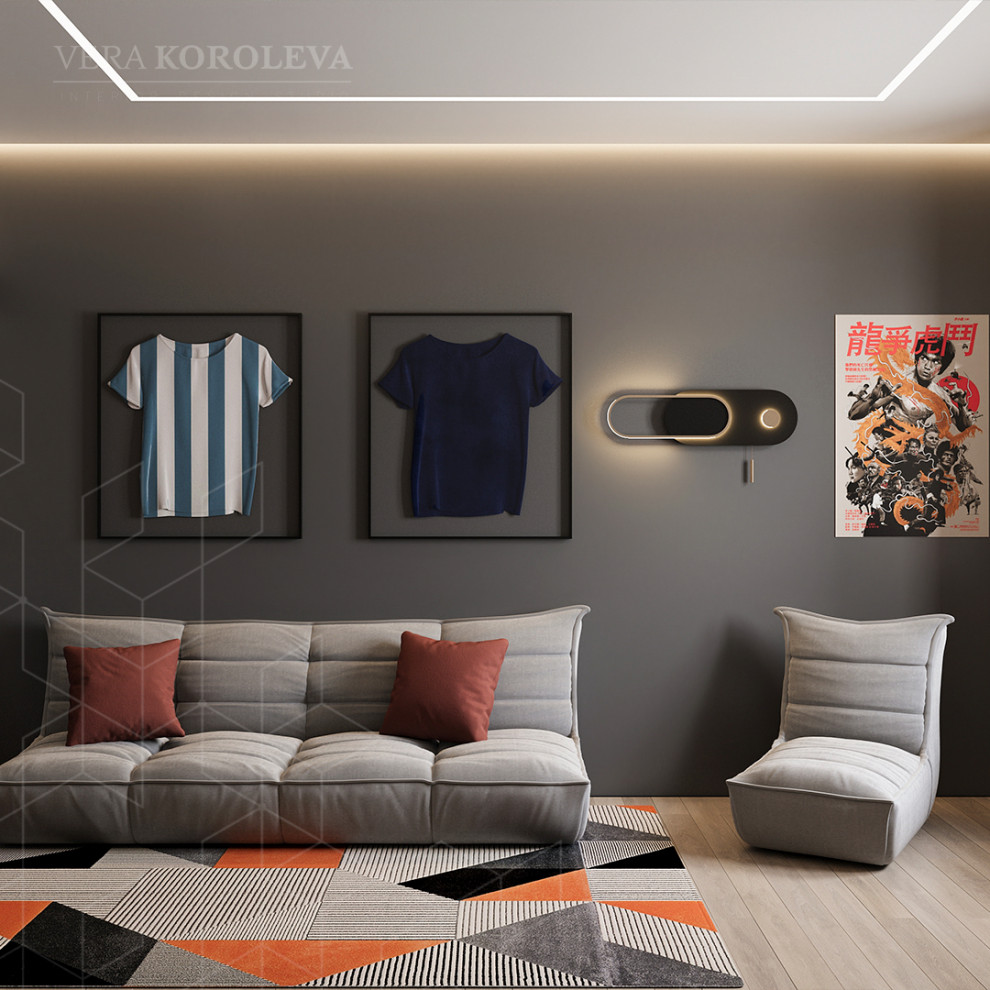 Дизайн-проект квартиры площадью 130 кв. м в Москве