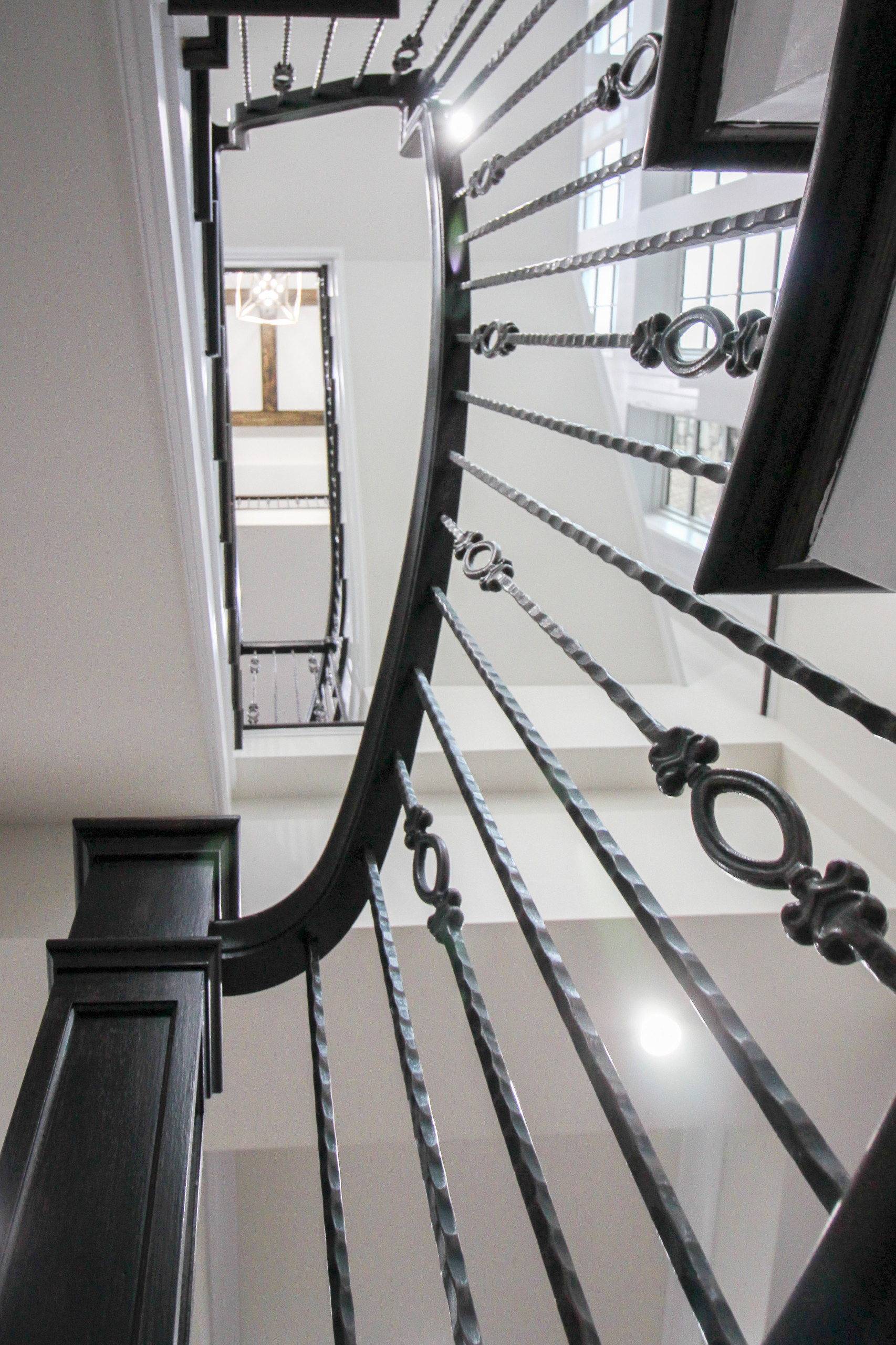 64_Freestanding Mezzanine Staircase, McLean VA 22101