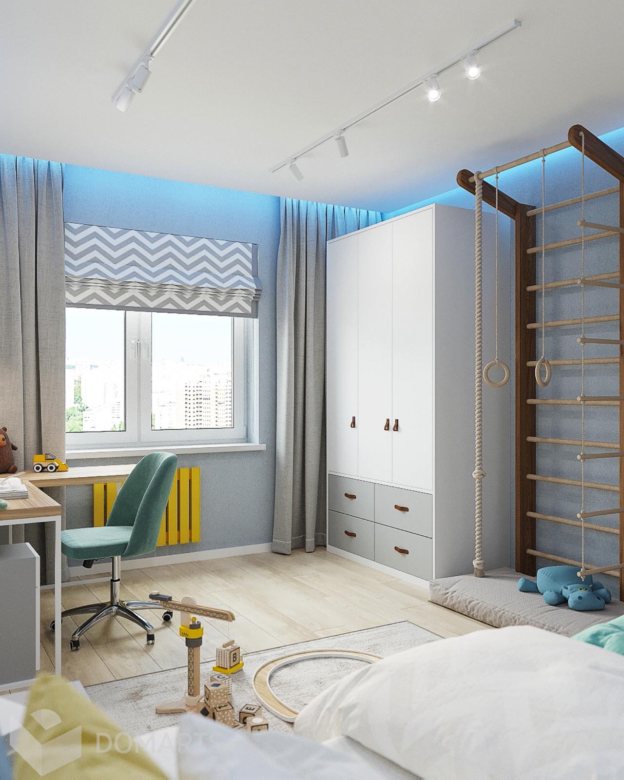 Детская младшего сына 14,6 м2