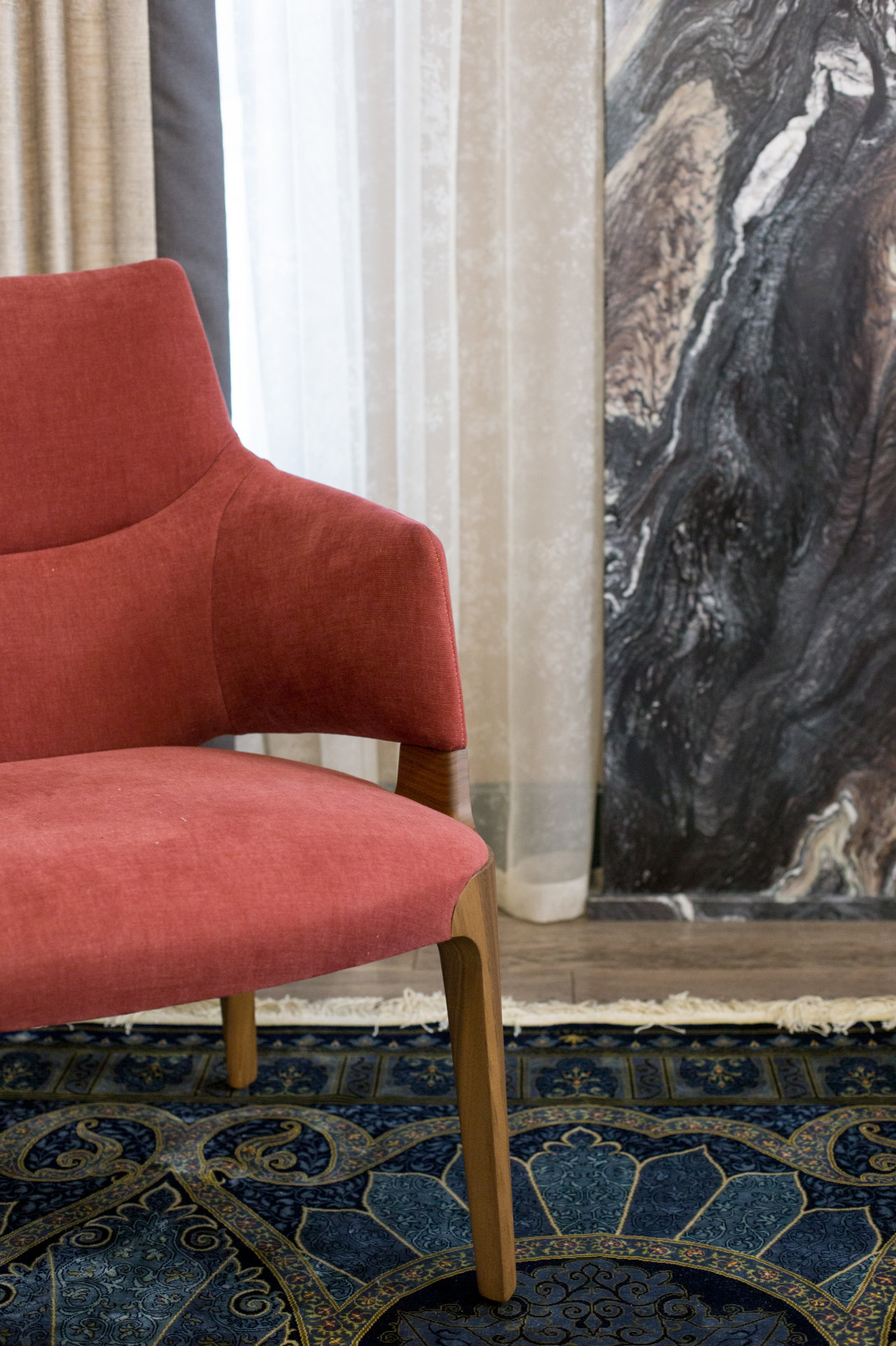 Квартира в Москве, современный стиль с элементами шика