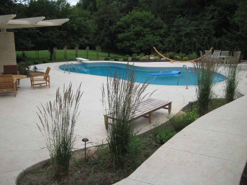 Example of a transitional pool design in Cedar Rapids