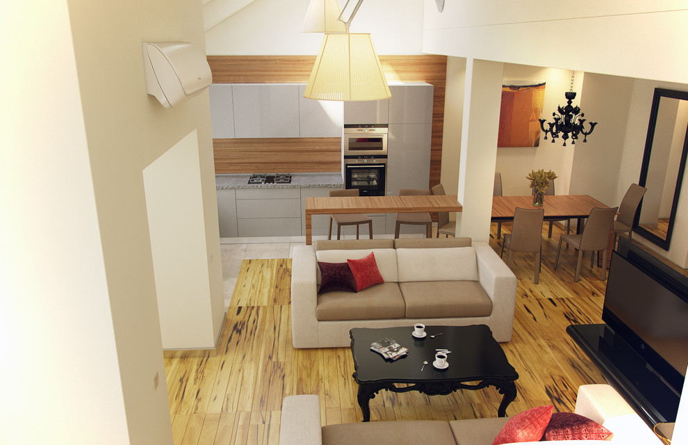 Двухуровневая квартира в Мытищах