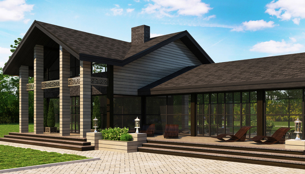 Загородный жилой дом п.Патрушева