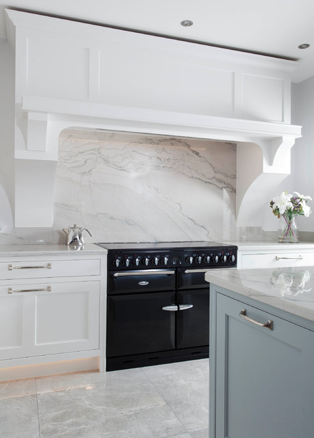 Armagh Handpainted transitional-kitchen