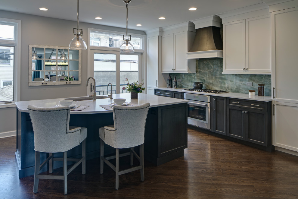 Kitchen - transitional kitchen idea in Chicago