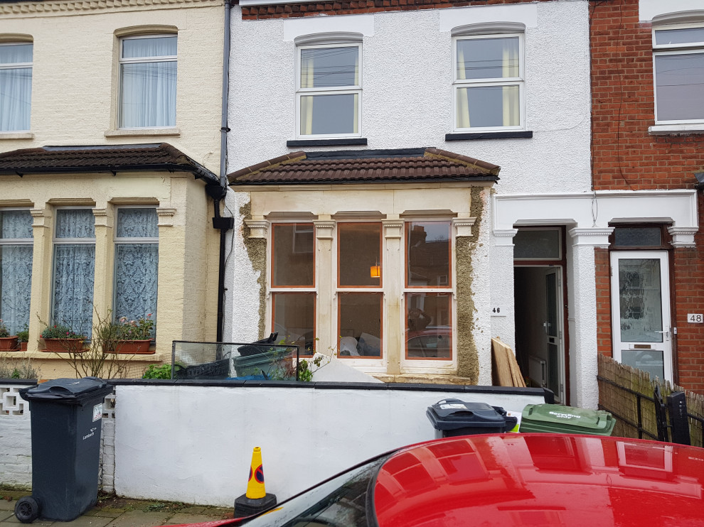 Replacing original features to period property + new timber sash windows