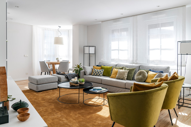 Vivienda en Edificio BideOnera eklektisch-wohnbereich