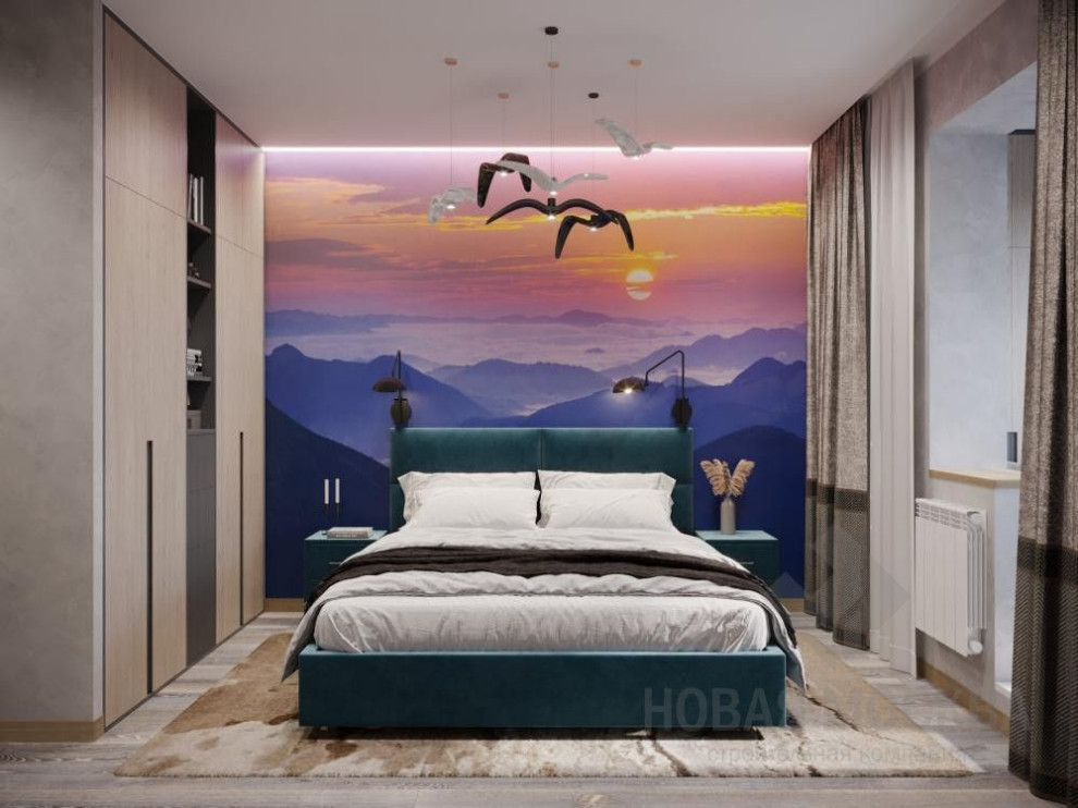 Дизайн-проект 2-комнатной квартиры 65 кв.м в ЖК «Лучи»