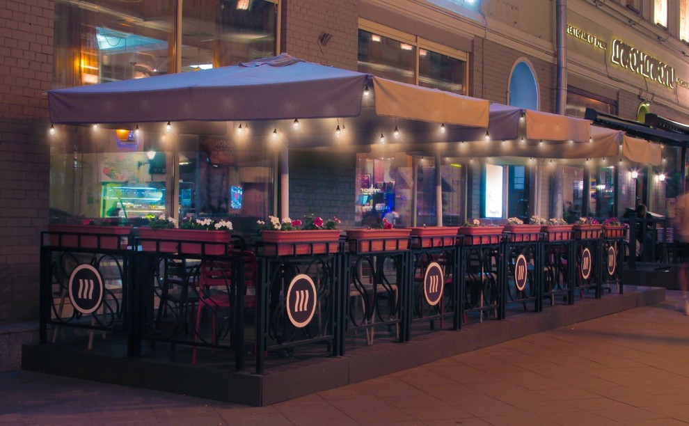 Оформление террас и фасадов