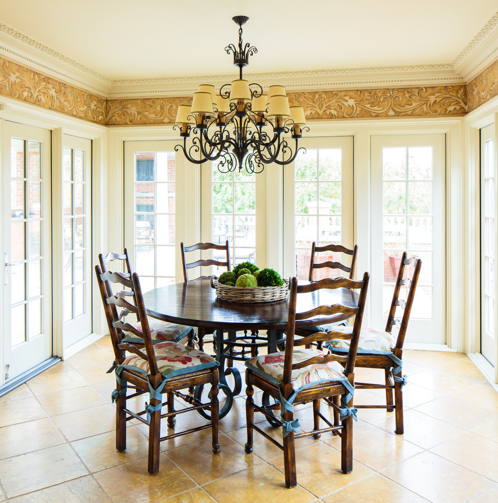 Design ideas for a traditional separate dining room in Other.