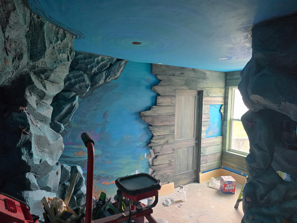 Aquatic Themed Room Transformation