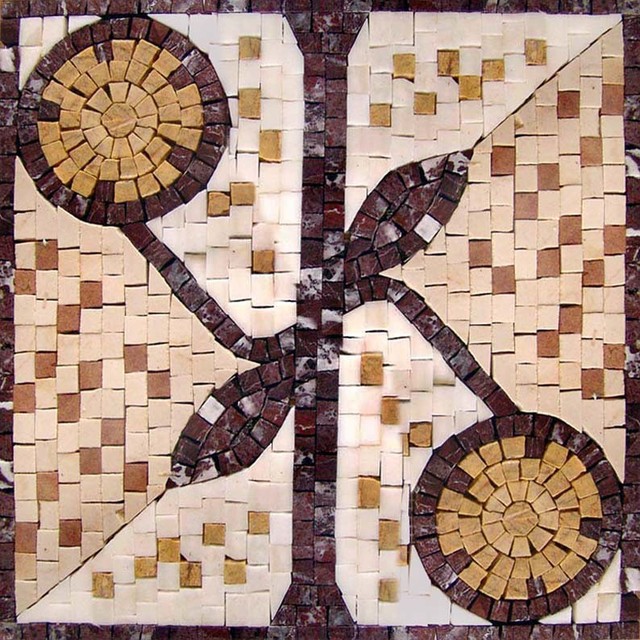 Balance Abstract Art Tile Mosaic Patterns Mediterranean Mosaic Tile