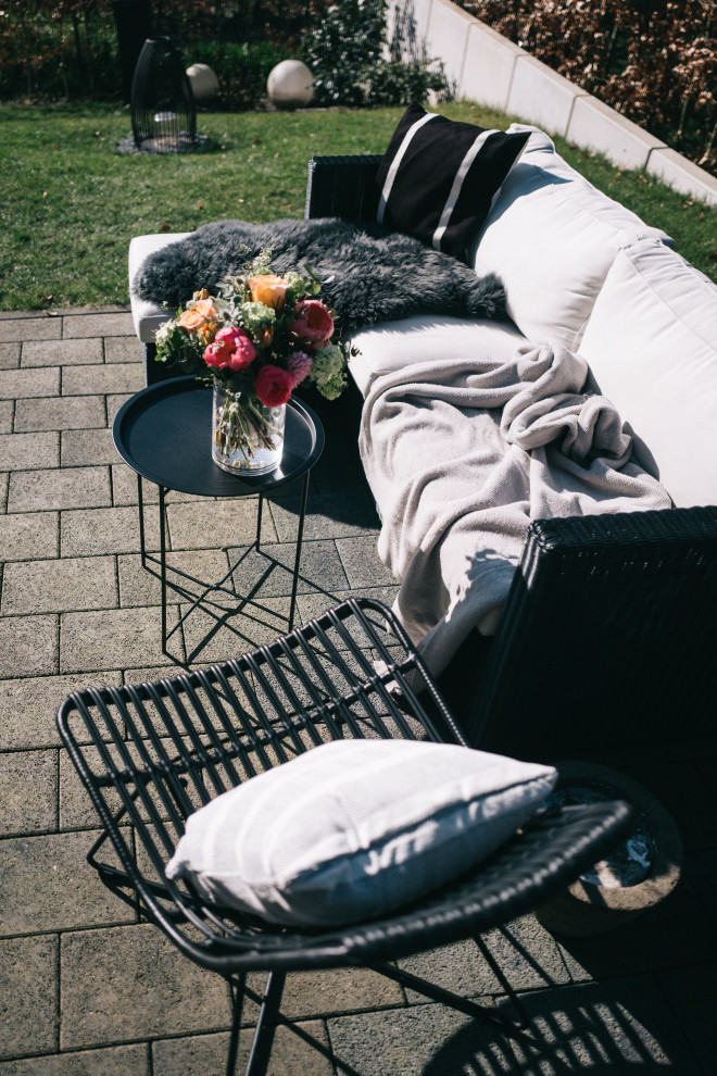 Mittelgroßer Moderner Patio in Hamburg