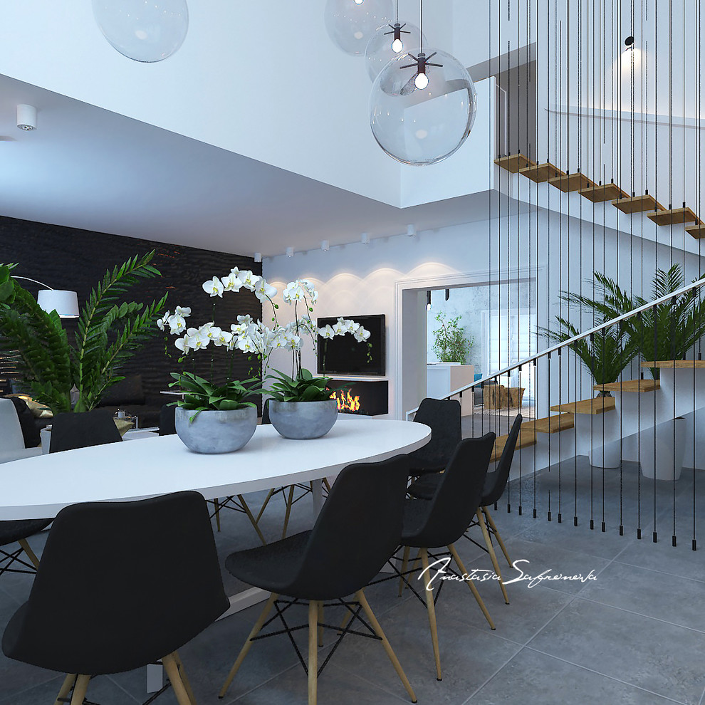 Дизайн интерьера первогот этажа дома в п.Солнечный Берег