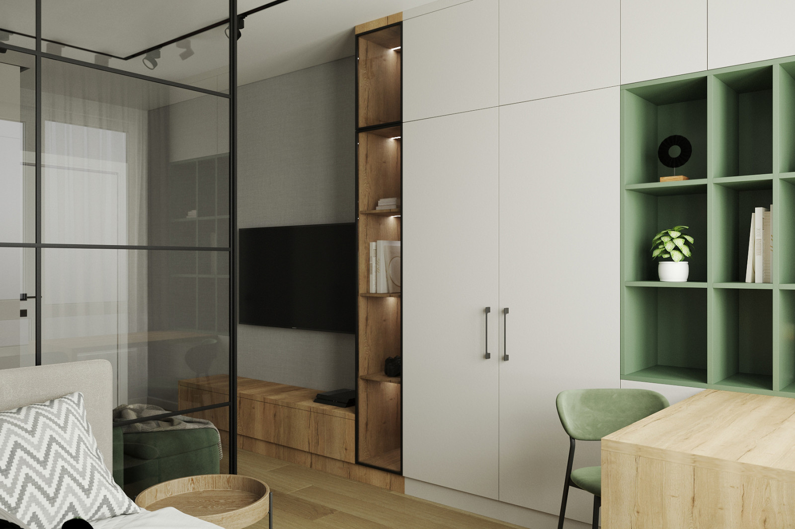 Двухкомнатная студия в ЖК "Новый горизонт". Новосибирск