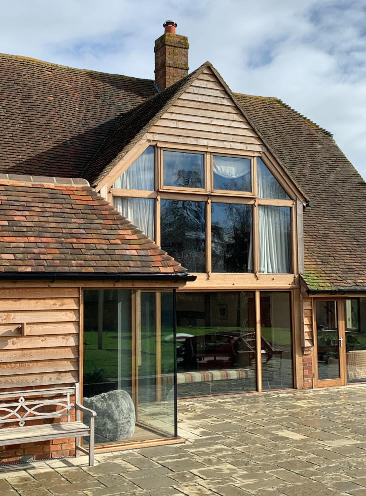 Inspiration for a traditional house exterior in Berkshire.