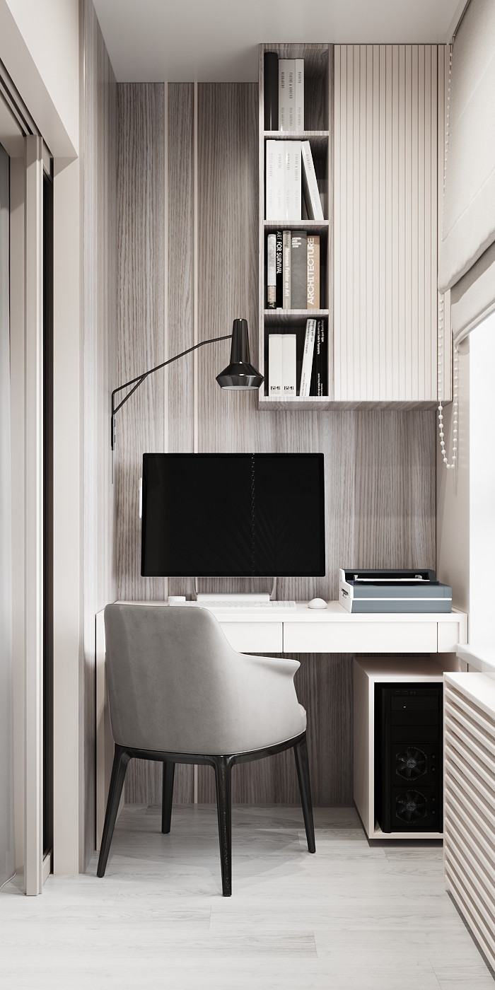 Дизайн лоджии в Ньютоне