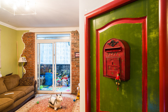 Квартира с авторским декором и Поллоком, захватившим балкон