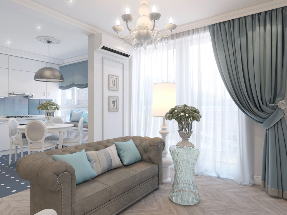 СЕВЕРНОЕ СИЯНИЕ. КВАРТИРА В ПОДМОСКОВЬЕ