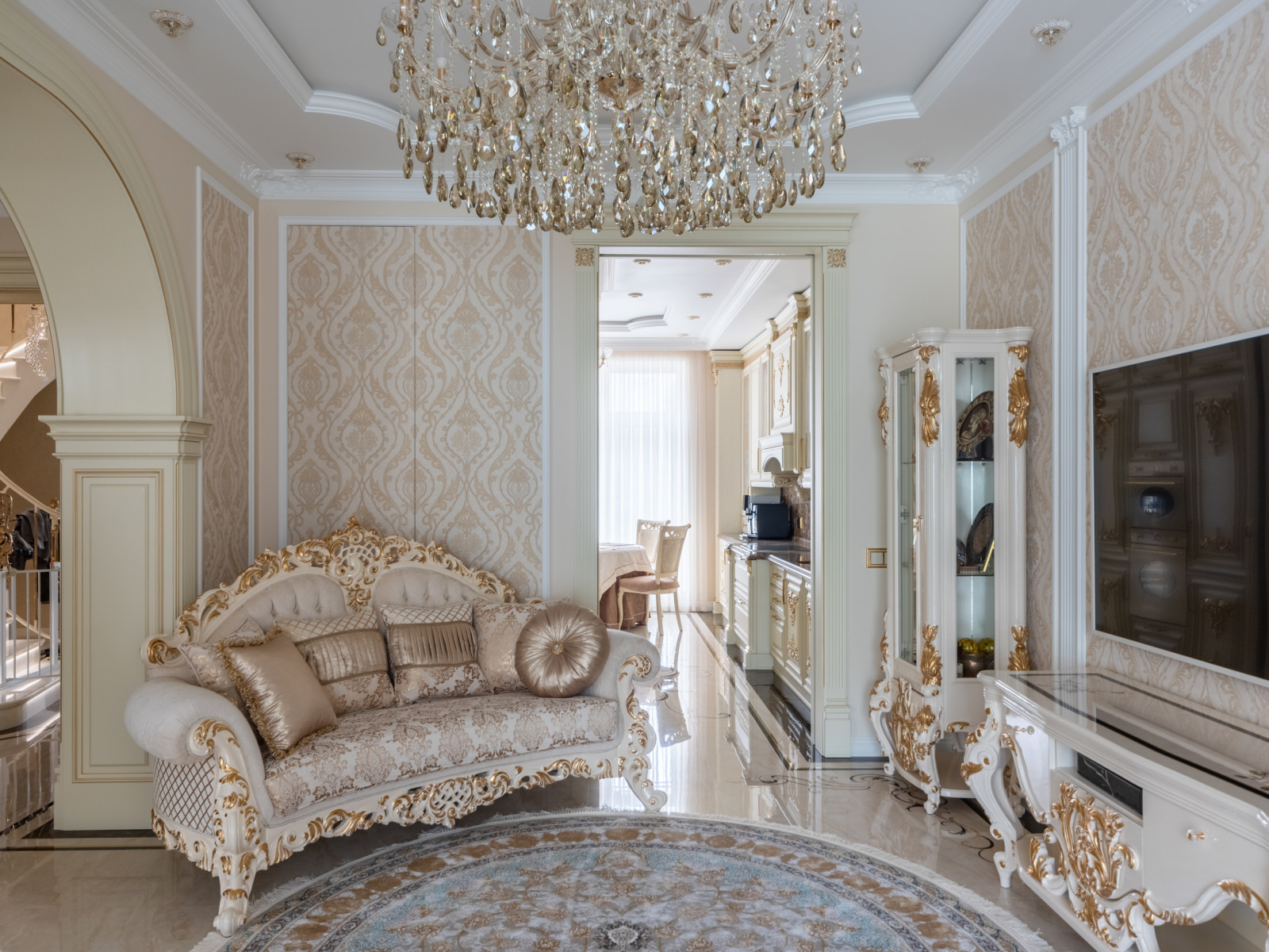 Классический интерьер частного дома