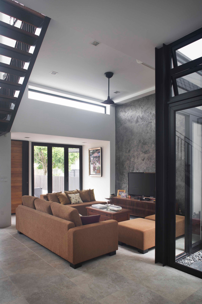 Design ideas for a contemporary home in Singapore.