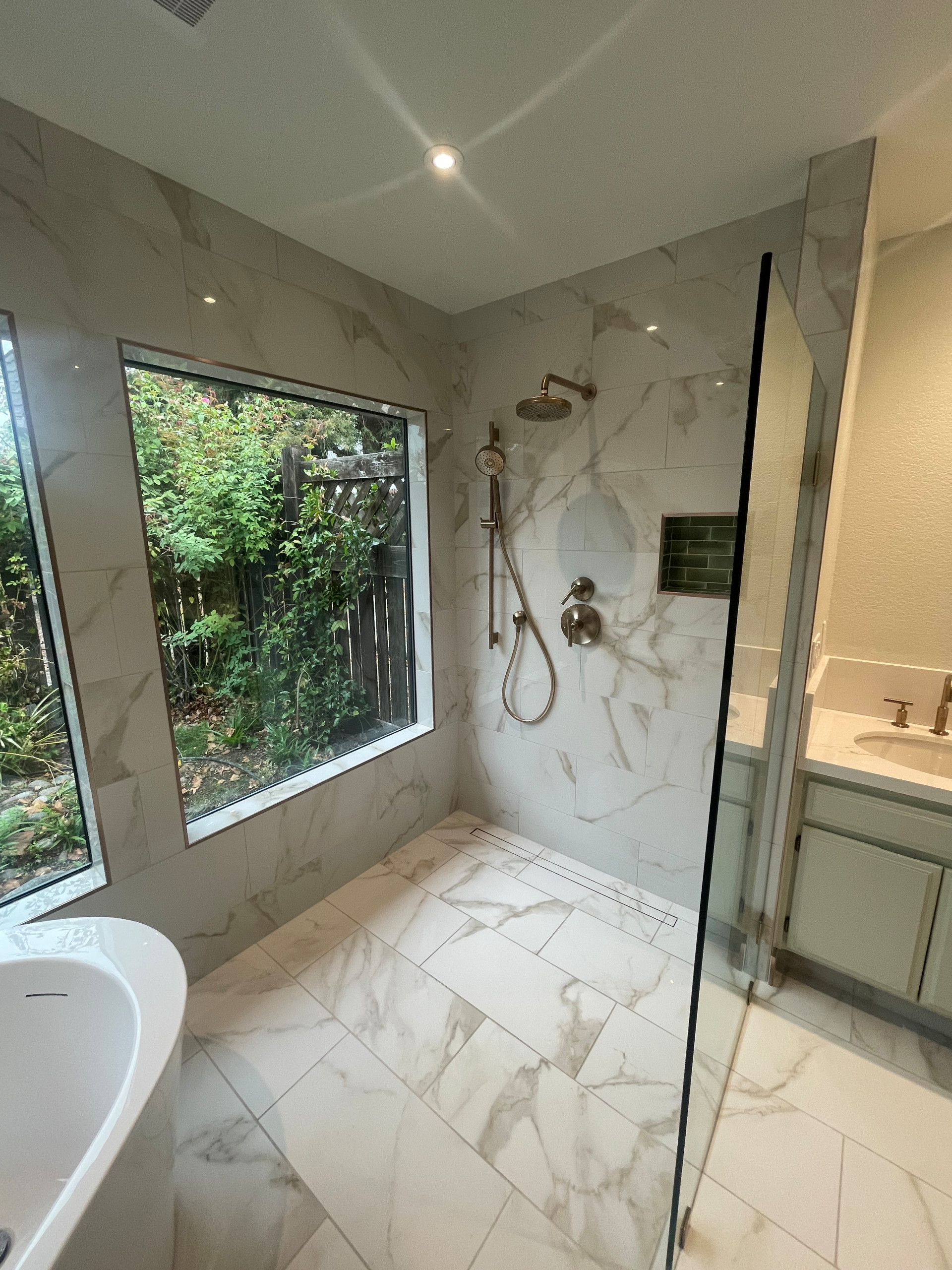 Bryan Master bath remodel