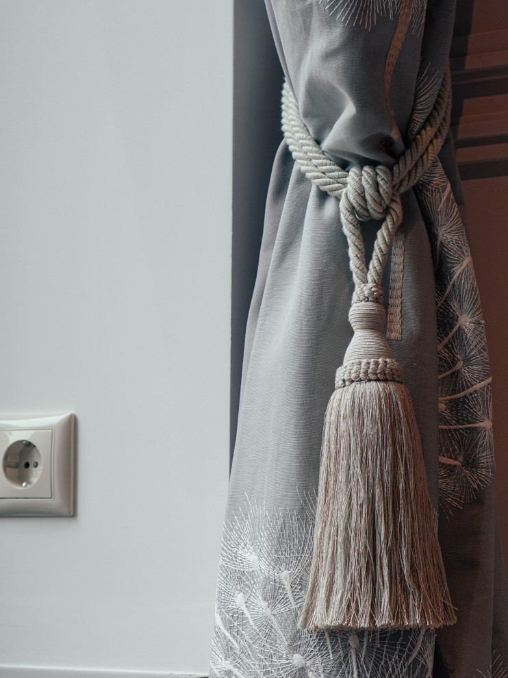 портьеры в спальне