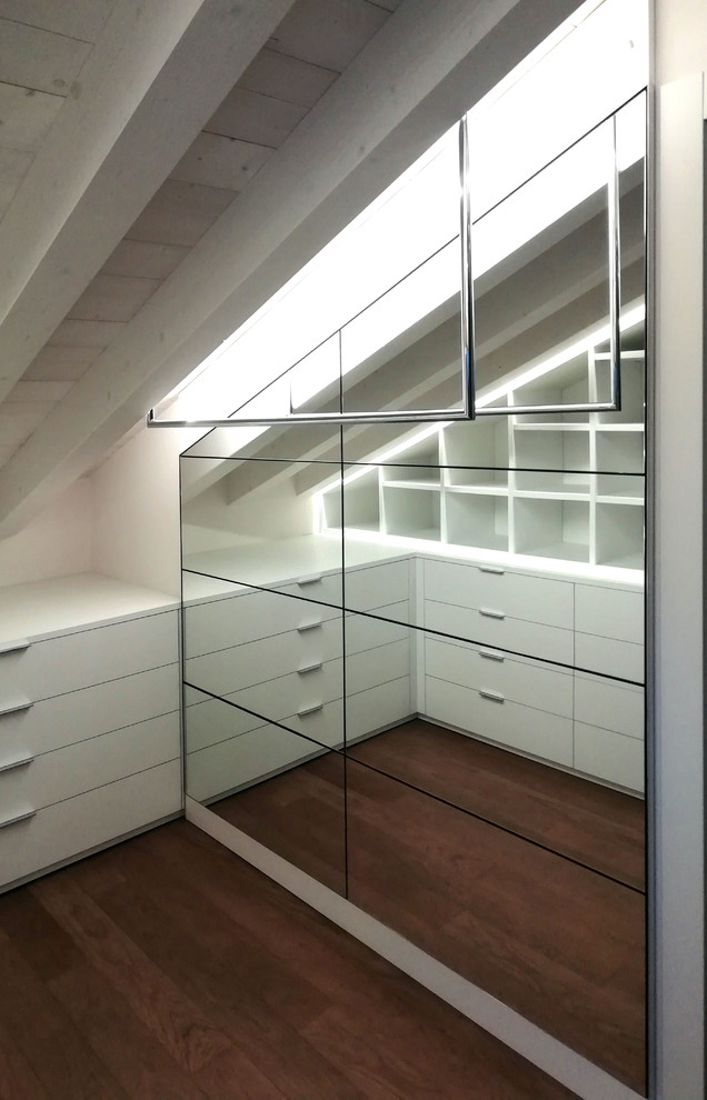 This is an example of a modern storage and wardrobe in Venice.