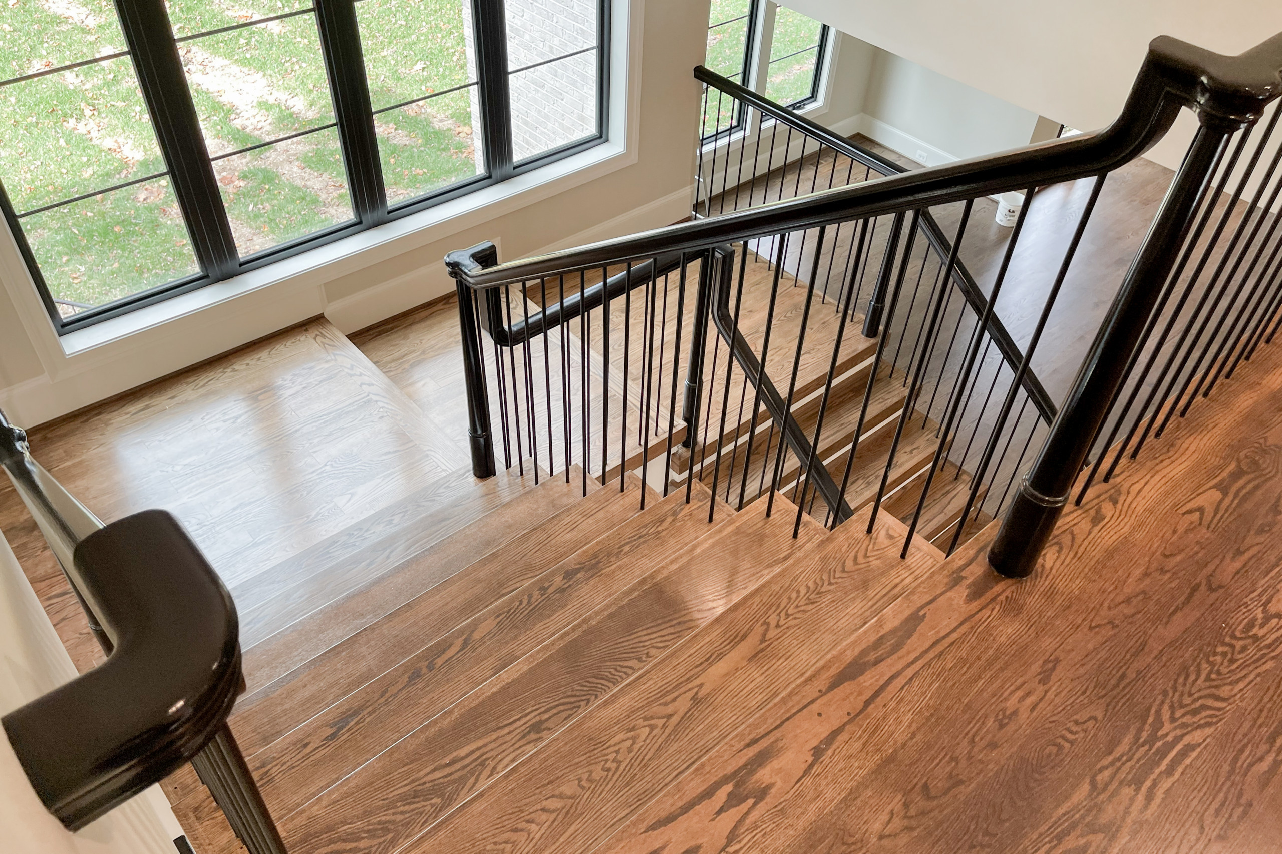 89_Eclectic and Edguy Staircase in French Contemporary Residence, McLean VA 2210