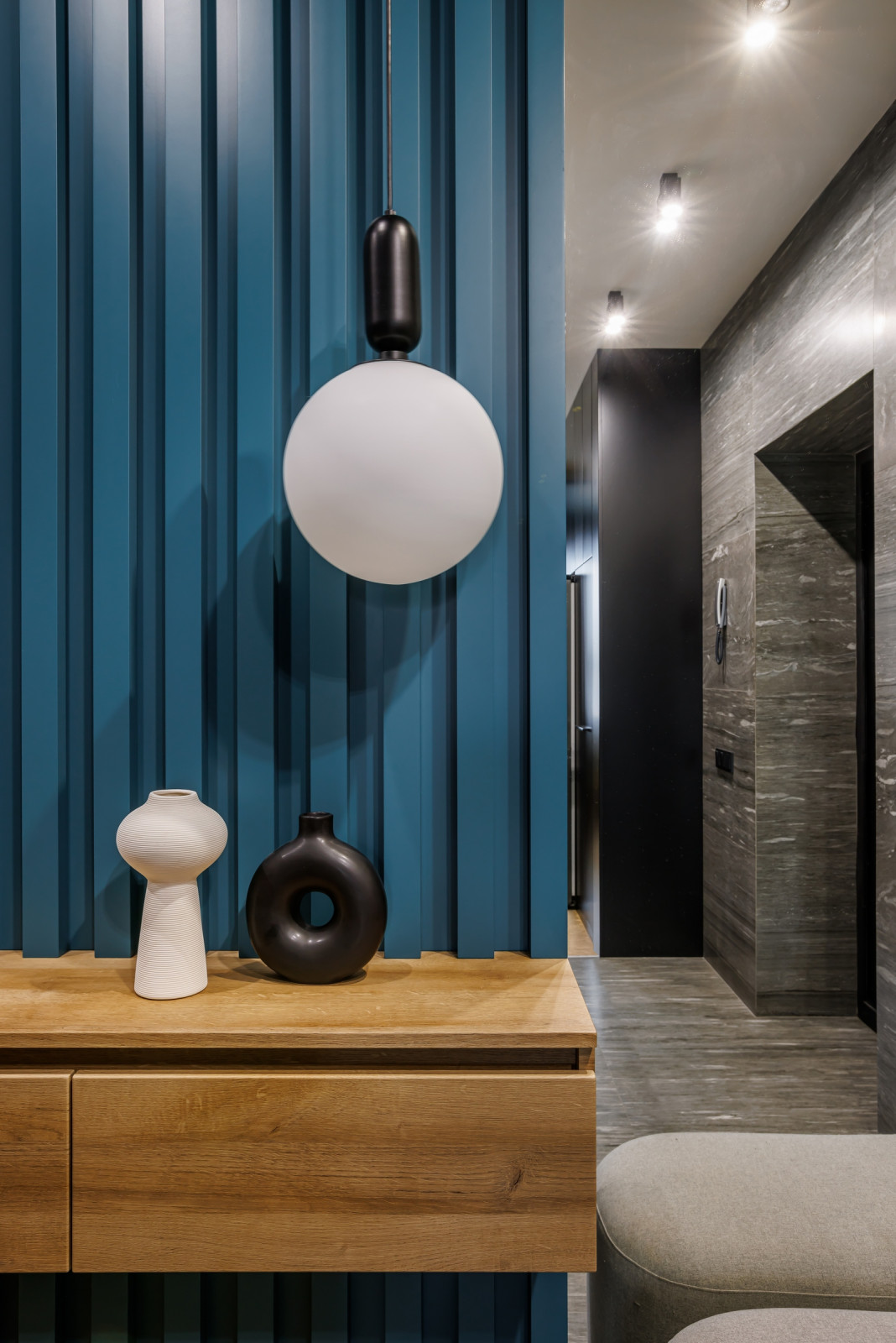 Фотосъёмка интерьера квартиры для портфолио дизайнера Анны Гороховской