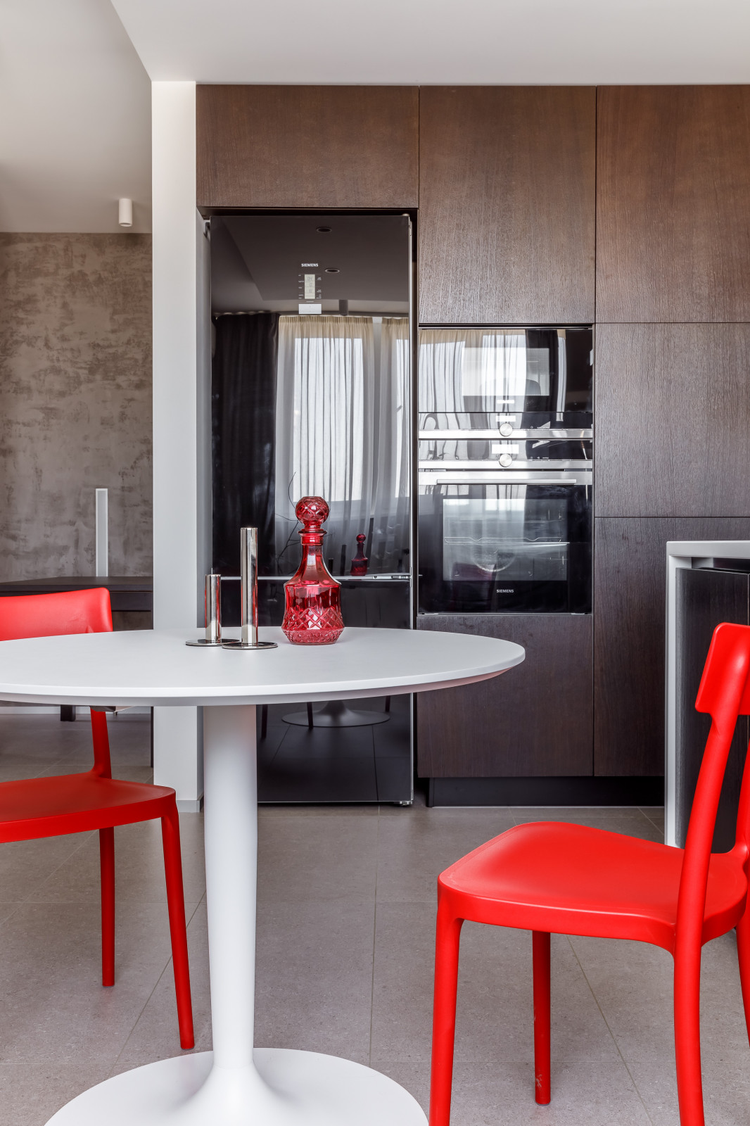 Квартира с цветными акцентами